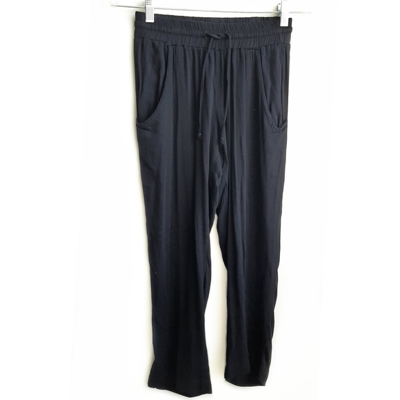 LNA  Owen Black Drawstring Pull On Pants Size XS - Picture 4 of 7